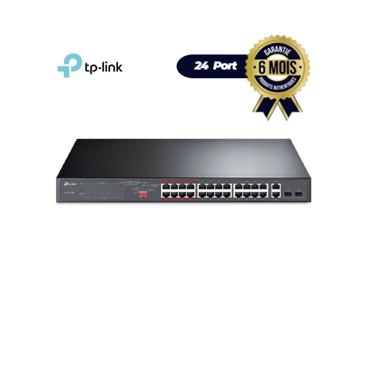 Gigabit Switch 24 ports TP-Link TL-SL1226P - Best price | Glotelho Cameroon