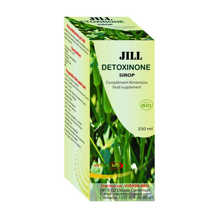 DETOXINONE - Complément Alimentaire - Sirop - 100% Bio - 250 ml
