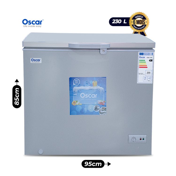 Congélateur Coffre OSCAR - 230 Litres en vente au meilleur prix sur Glotelho Cameroun