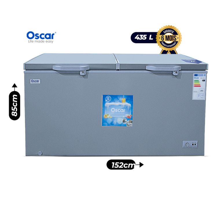 Congélateur Coffre OSCAR - 435 Litres en vente au meilleur prix sur Glotelho Cameroun