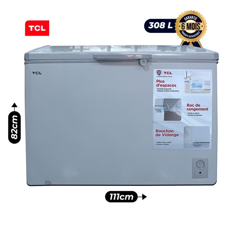 Congélateur Coffre TCL 308 Litres