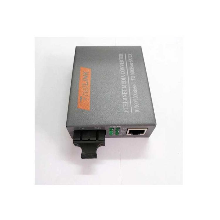 Gigabit Ethernet Media Converter - 10/100/1000 Base | Glotelho