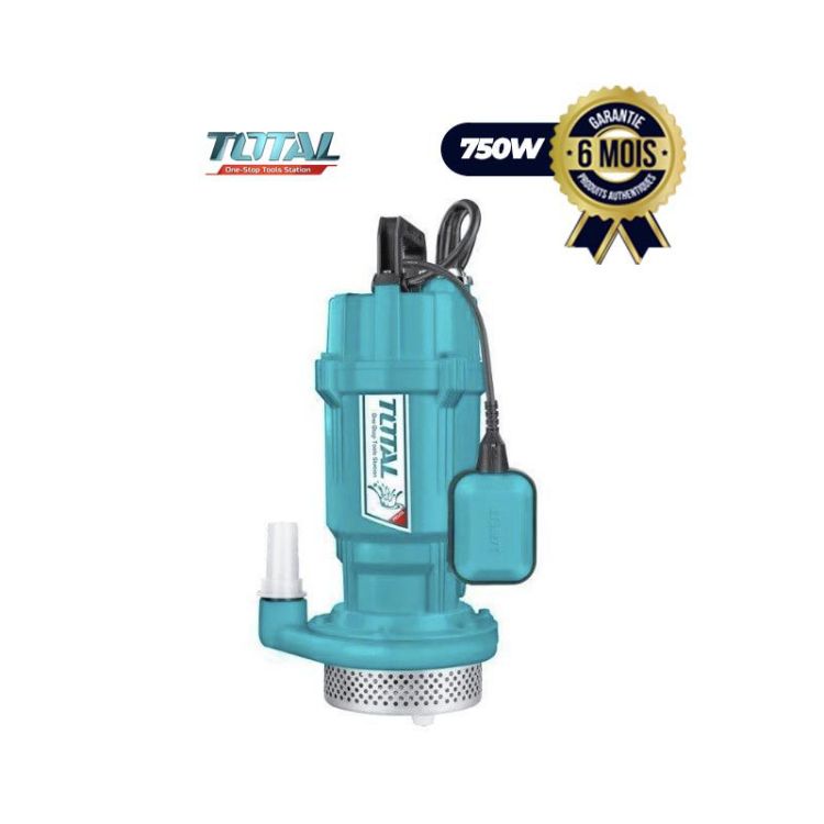 Pompe Submersible - TOTAL TWP67506 - 750W - 6 Mois | Glotelho Cameroun
