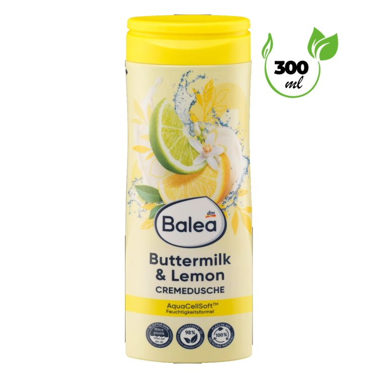 Crème de douche babeurre et citron - Baléa - 300 ml | Glotelho Cameroun
