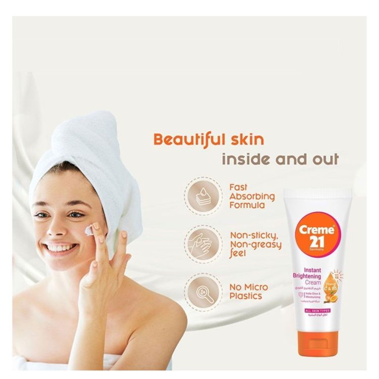 Crème 21 - Instant & Luxurious Brightening 100 ml at Glotelho