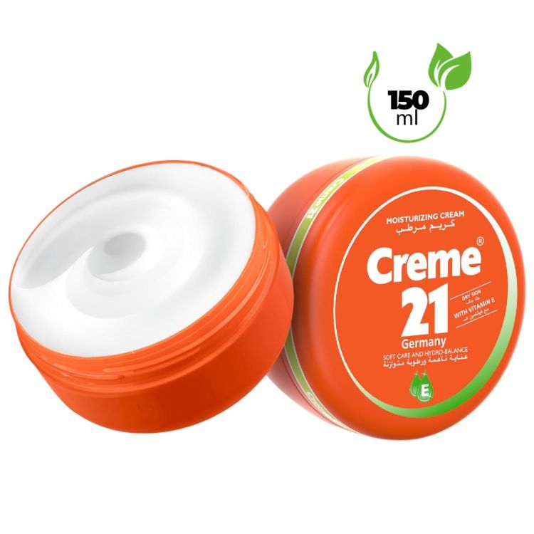 Crème 21 - Moisturizing Cream - Vitamin E 150 ml at Glotelho