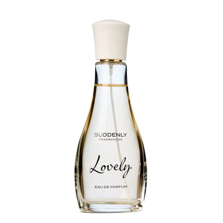 Eau de parfum femme - Suddenly Lovely - Parfum Floral fruité, Rose, Jasmin et Vanille - Testé dermatologiquement - Vaporisateur 75 ml