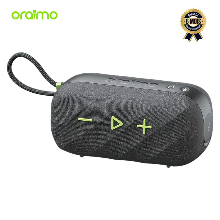Enceinte Bluetooth portable et rechargeable oraimo OBS-680, garantie 6 mois, prix Cameroun.