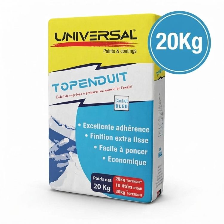 Enduit en poudre - TOPENDUIT BLEU UNIVERSAL - 20 Kg