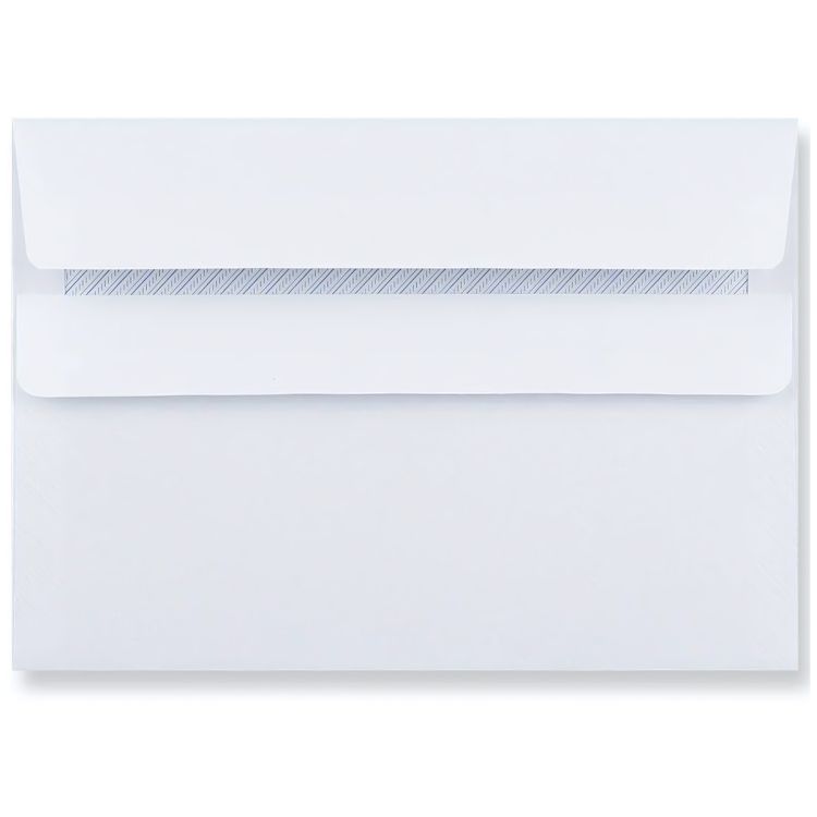 Enveloppe blanche 114 x 162 mm 