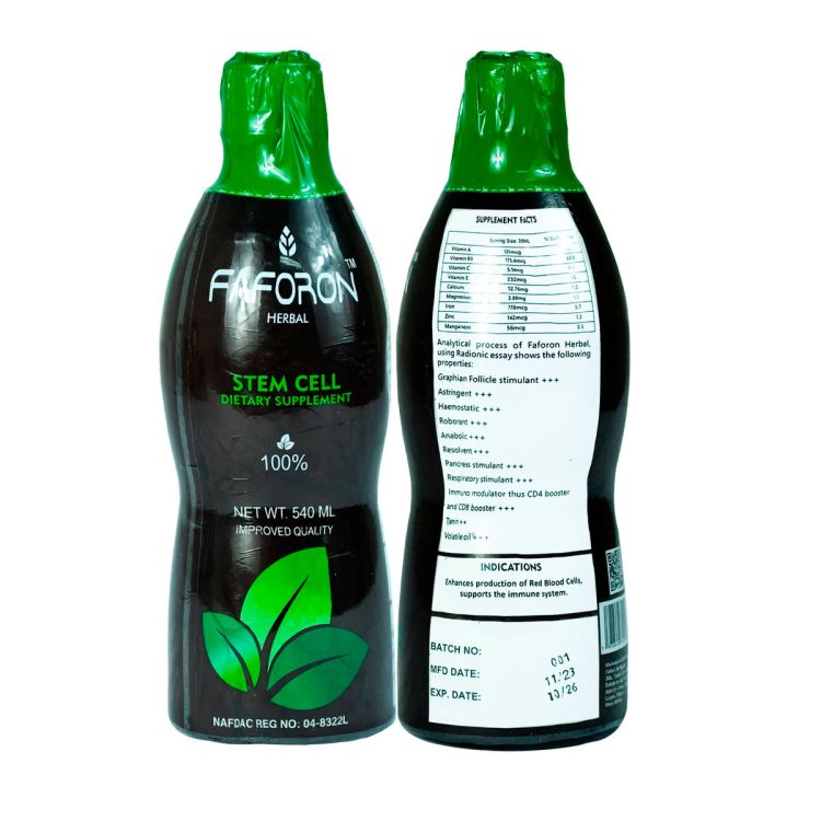 FAFOR LIFE - Salud Herbal - Cellule souche - 540 ML