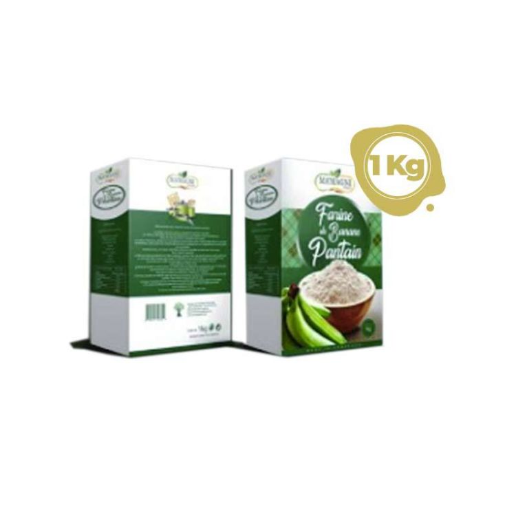 Farine de Banane Plantain - 1kg - Ma'Magni | Glotelho Cameroun