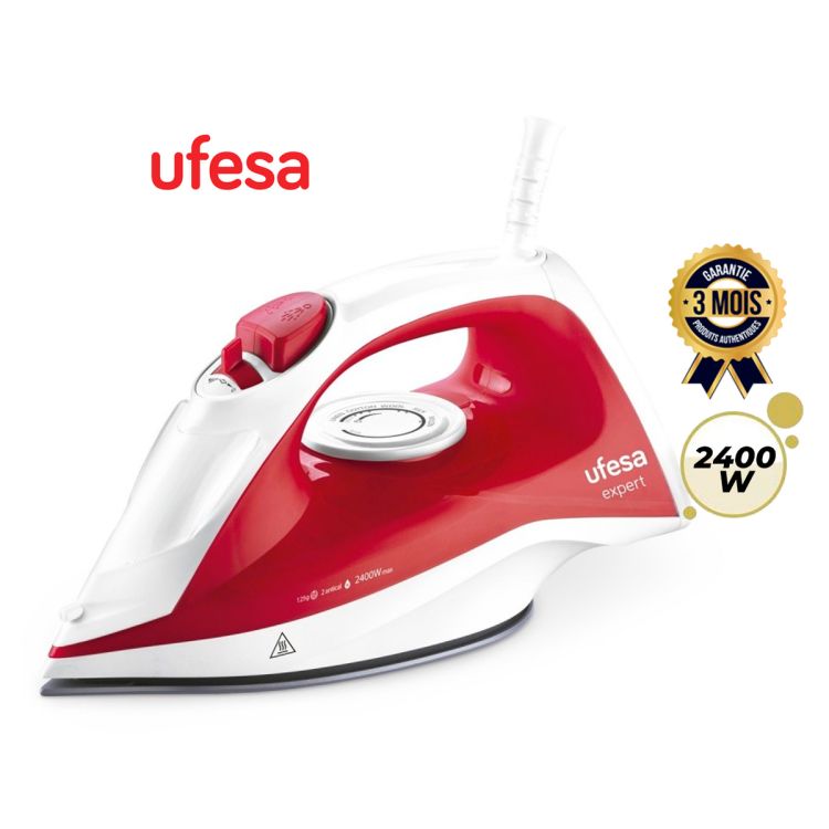 Non-Stick Steam Iron With Double Expert Anti-Limescale System - Available on Glotelho