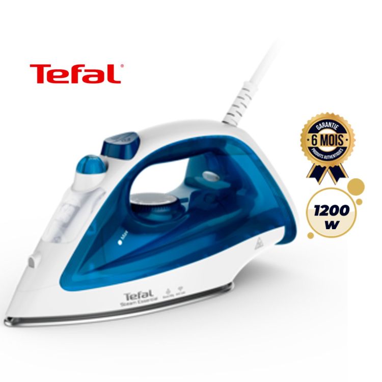 Steam Essentiel non-stick steam iron - TEFAL - price Cameroon