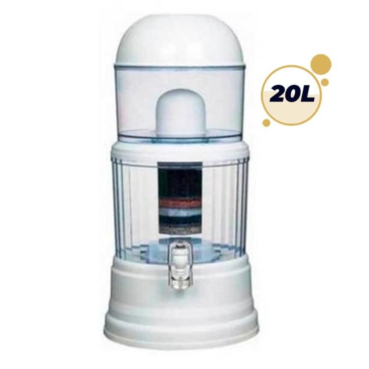 Filtre à eau  - 14L - Blanc VF|Glotelho Cameroun