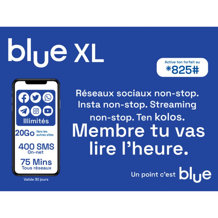 Credit Camtel - blue 1 XL - all networks unlimited price | Glotelho Cameroon