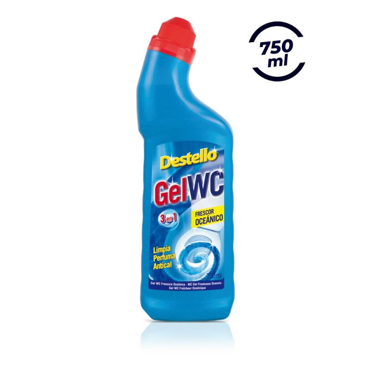 Gel WC Nettoyant et Désinfectant - Destello