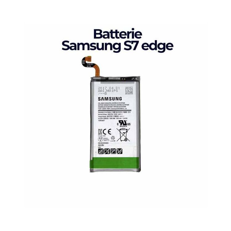 Batterie pour Samsung S7 edge -  Remplacer avec une Pièce de rechange d'origine