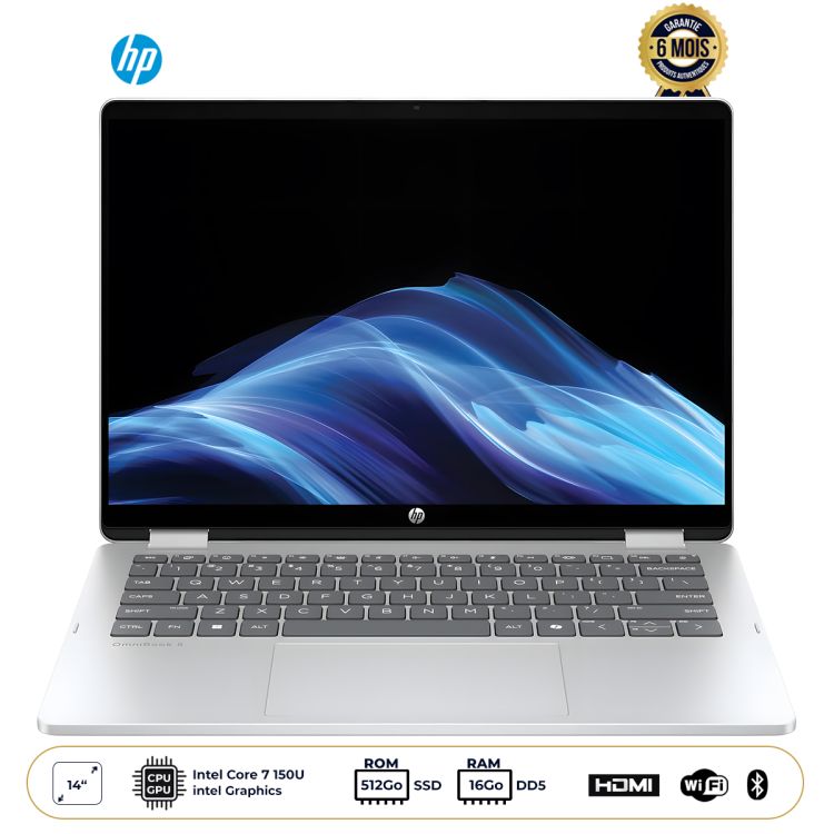 HP OmniBook 5 Flip - 2 en 1 au prix Cameroun