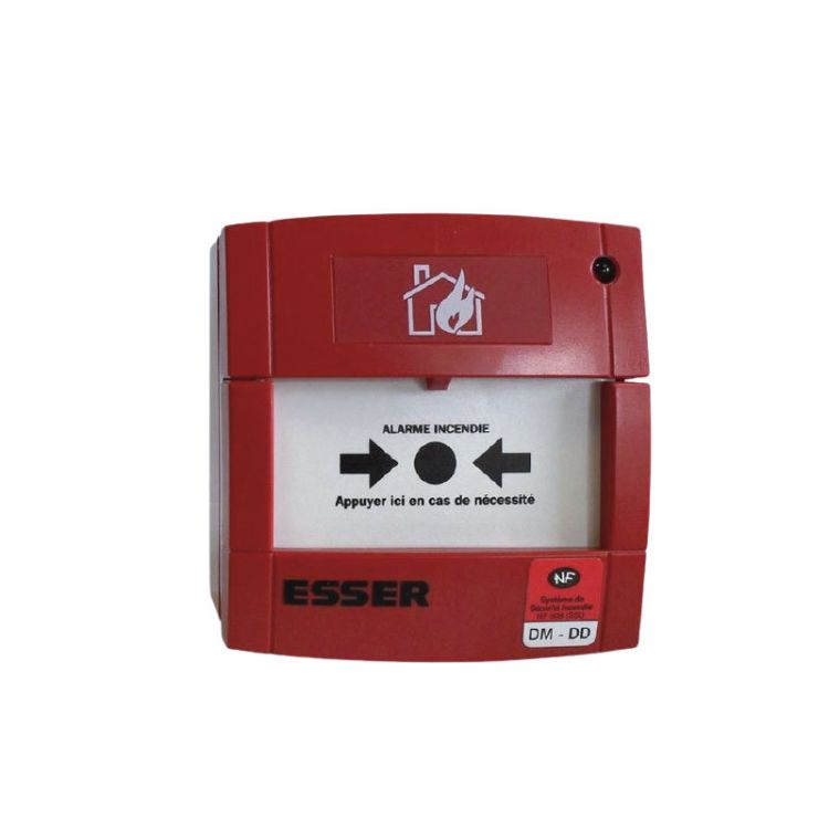 Déclencheur Manuel MCP2A-R910SF avec membrane  et Led pour EA 1 / CMSI B  | Glotelho cameroun leader de l'achat et vente en ligne