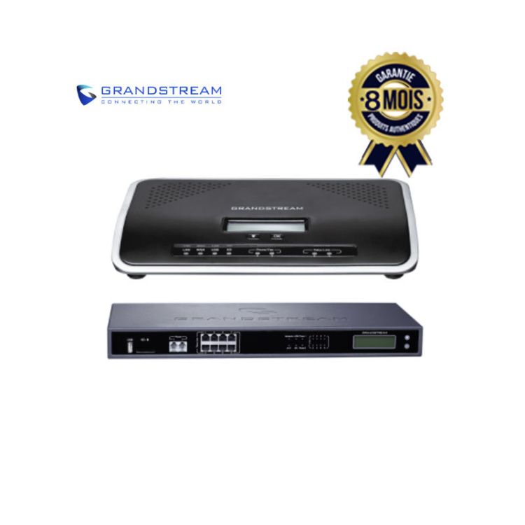 Grandstream UCM6202 - Standard Téléphonique IP - 2FXS 2FXO USB SD - Garantie 8 Mois | Glotelho Cameroun