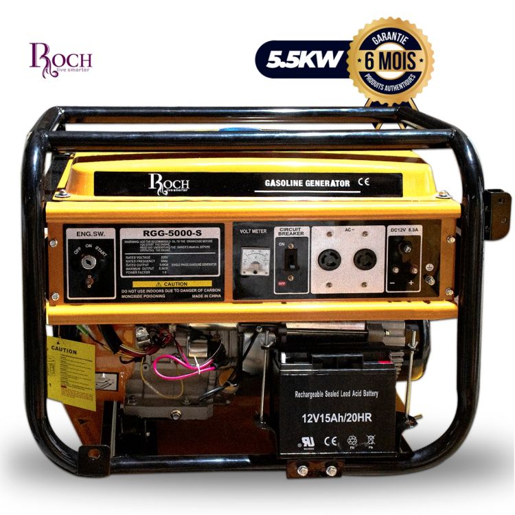 Groupe Électrogène à Essence 5.5KW