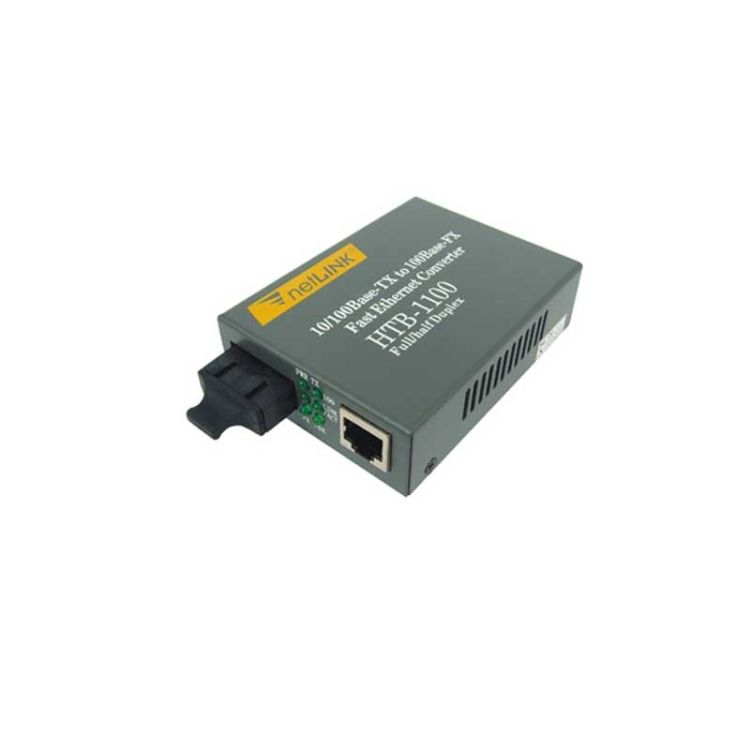 Converter SC MM 10/100 Base -TX to 100Base-FX Netlink HTB-1100 2km - 6 Months | Glotelho