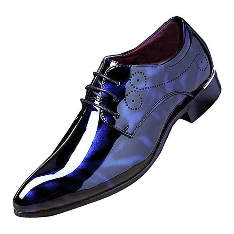 Men's business patent leather Oxford shoe | Glotelho Cameroon