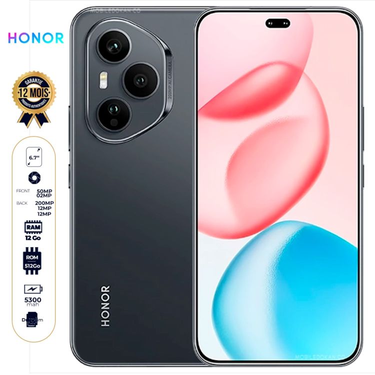 Honor 400 Pro prix Glotelho
