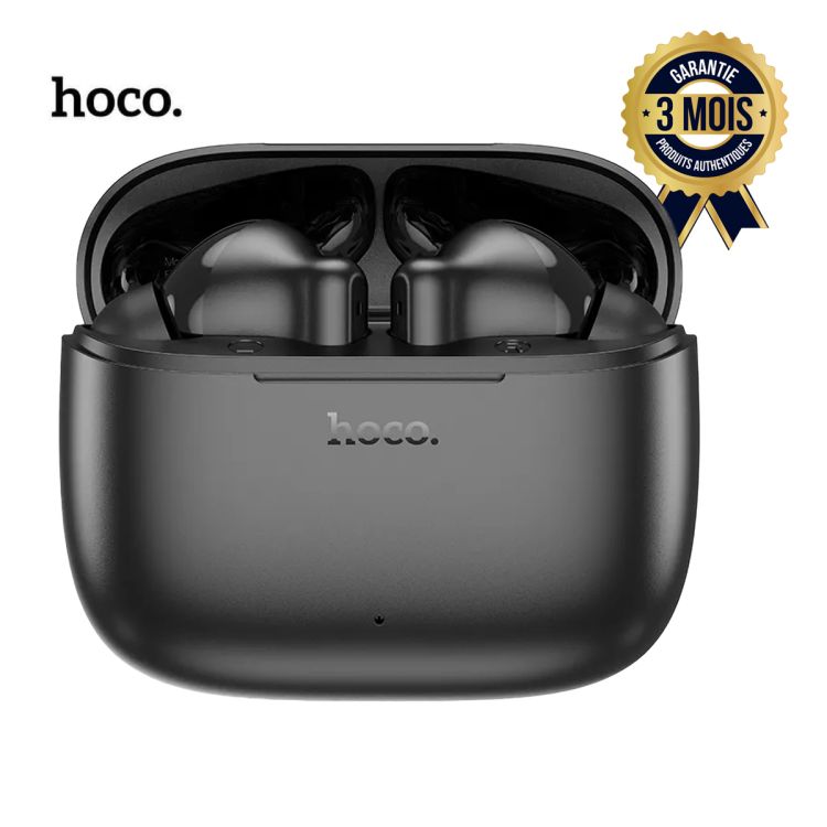 Ecouteur sans fil - Hoco - EQ2 true wireless bluetooth headset - bluetooth V5.3 - IPX-5 - Garantie 03 mois -Noir