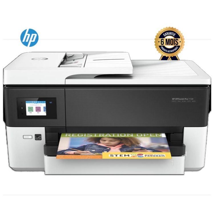 Imprimante jet d'encre multifonction grand format HP OfficeJet Pro 7720 au prix Cameroun.