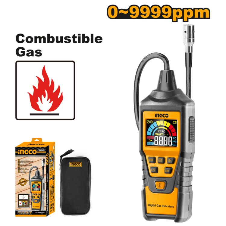 Indicateur de gaz numérique - INGCO HETGA01 