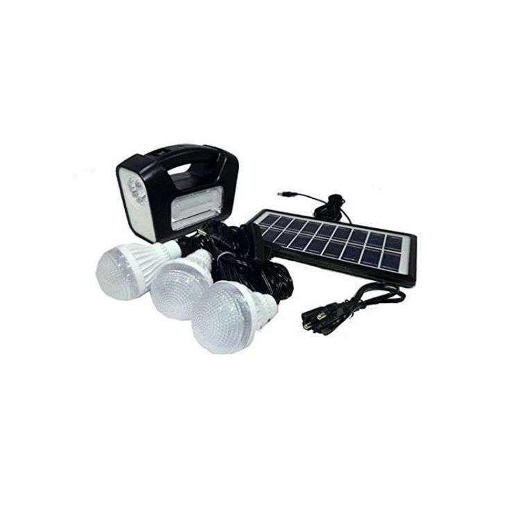 Système d'éclairage Solaire - GDplus - GD8017 - Vert - 2 Mois | Glotelho Cameroun