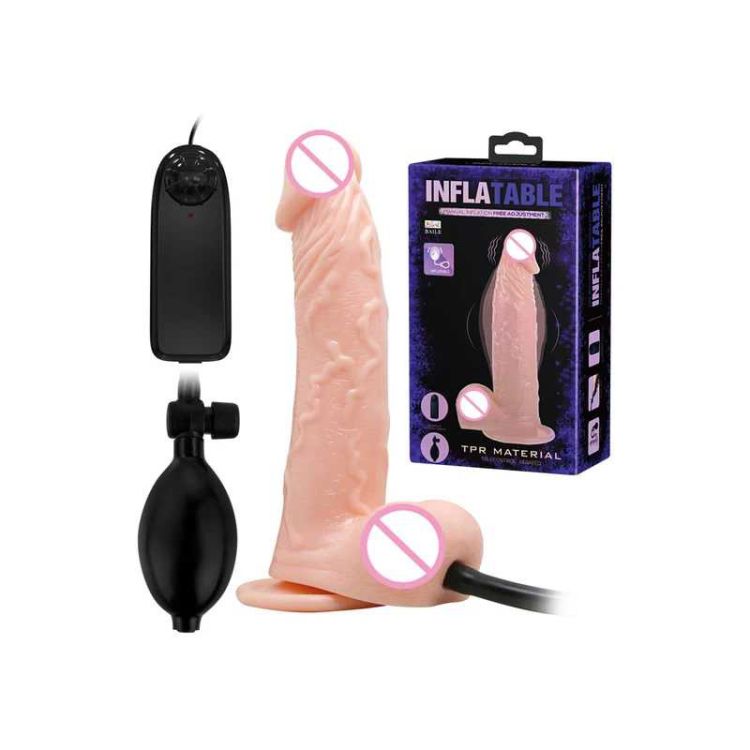 Godemiche sex toy with huge inflatable penis| Glotelho Cameroon