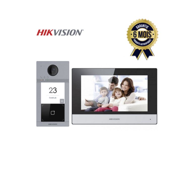 Kit interphone video IP Hikvision price in FCFA on Glotelho Cameroun
