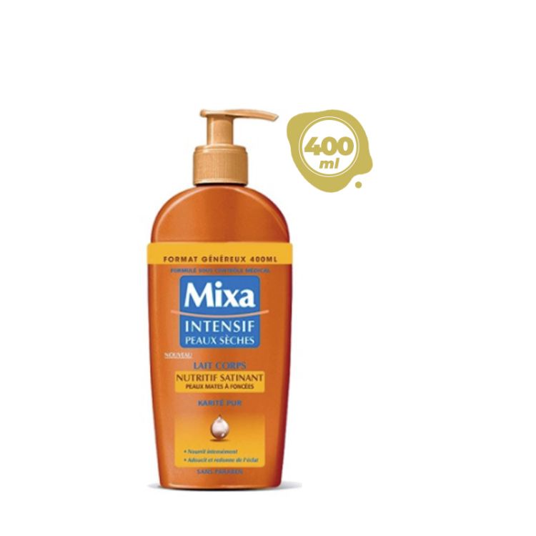 Lait Corps Mixa  Nutritif  Satinant Karité PUR - 250ml