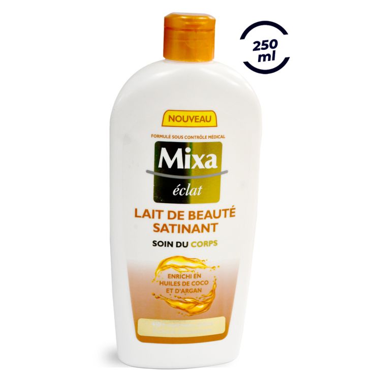 Lait de beauté satinant Mixa Eclat  