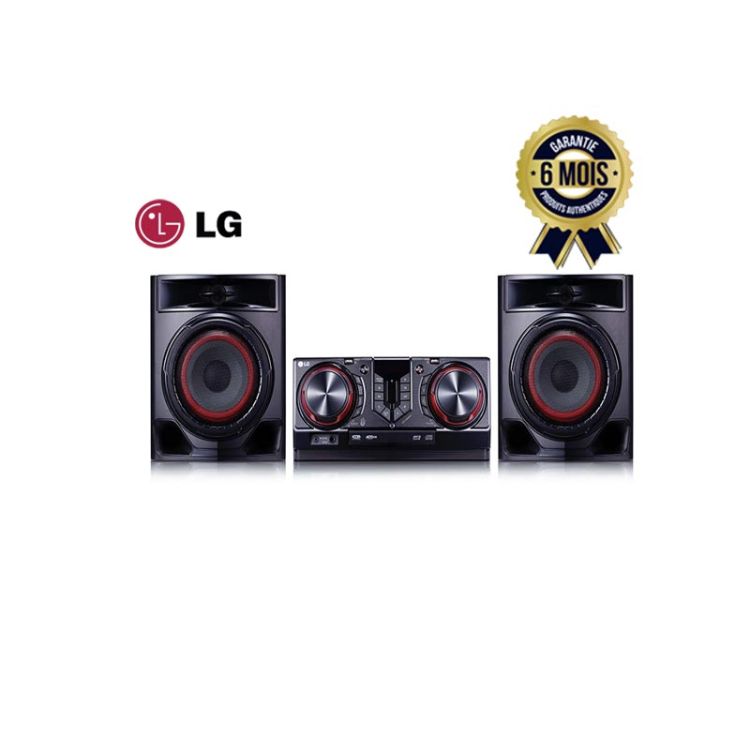 Woofer LG - Micro Chaîne Hi-Fi - X-BOOM - CJ44 - Bluetooth/ HDMI|Glotelho Cameroun