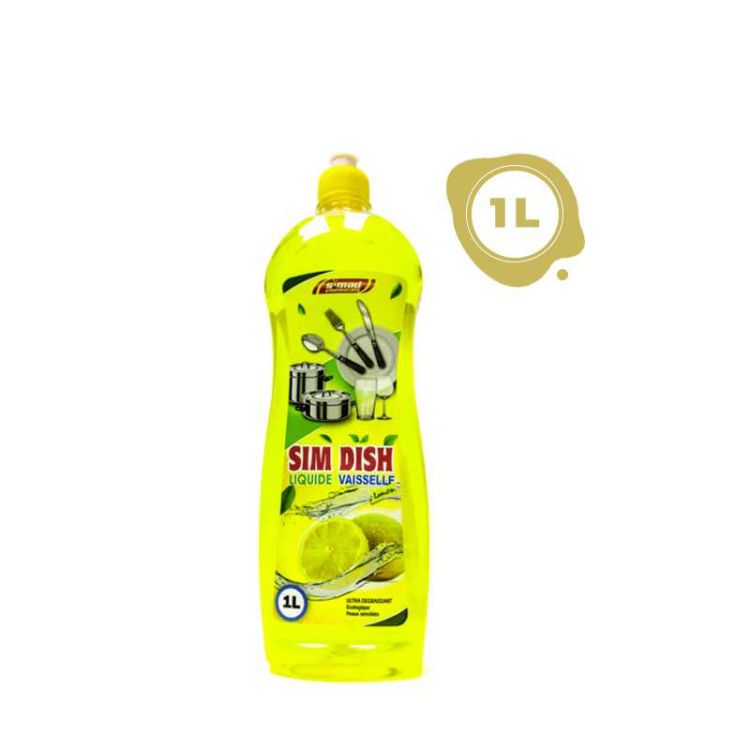 Sim Dish Lemon Liquid - 1L | Glotelho Cameroon
