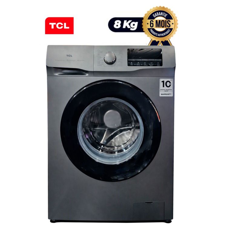Machine à laver automatique TCL  8 Kg