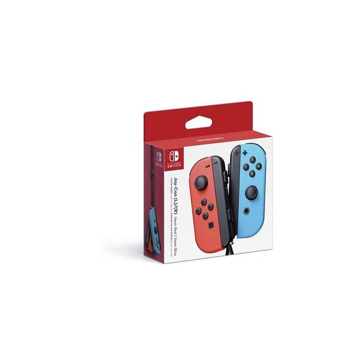 Manette Jeu video Joy-Con (L/R) : Neon Red/Neon Blue pour Nintendo Switch | Glotelho Cameroun
