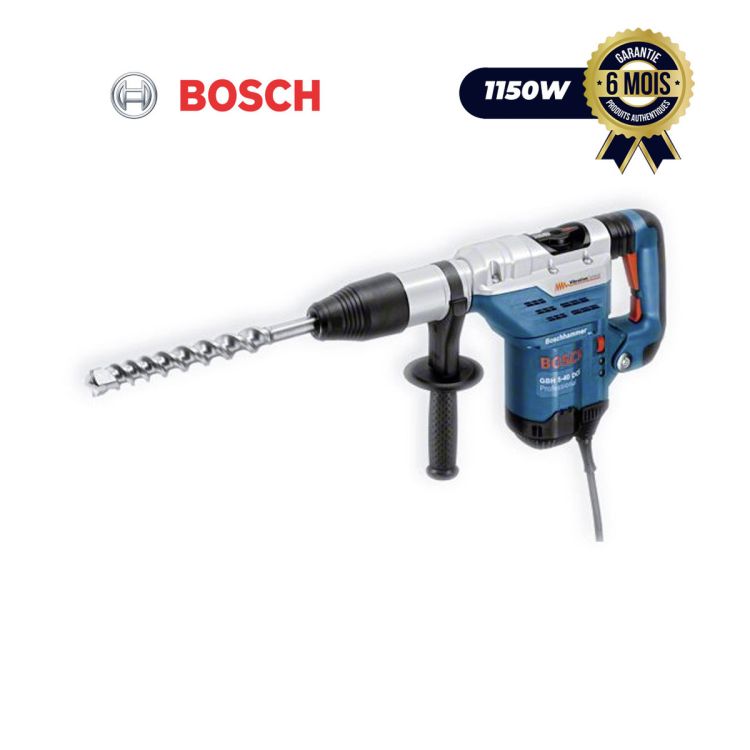 Marteau Perforateur Prix en fcfa - Bosch GBH 5 Basic - Puissant moteur 1150 W - Avec SDS-max - 1500 - 2900 Cps/min| Glotelho Cameroun