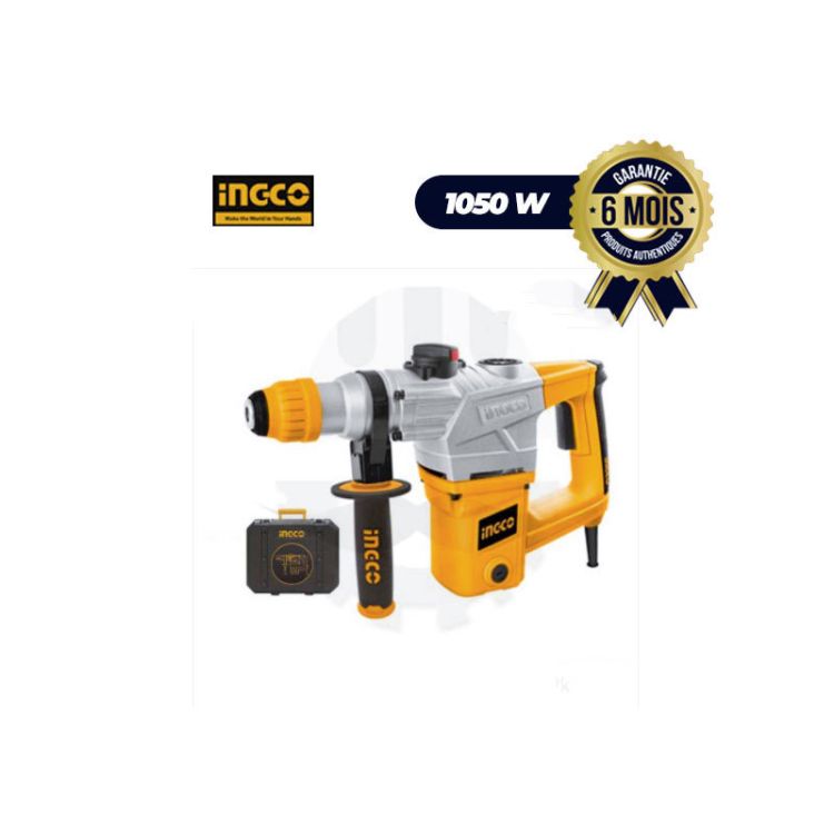 Marteau Perforateur SDS-Plus - INGCO RH10508 - 1050W - Garantie 6 Mois | Glotelho Cameroun