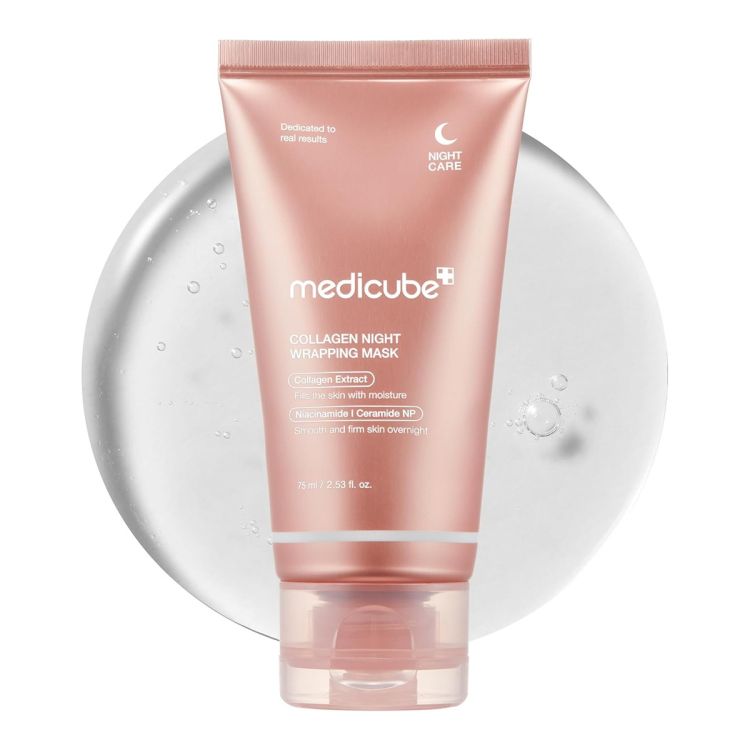 Masque de Nuit Peel-off au Collagène Medicube - Soin Élasticité & Hydratation - Anti-relâchement - Soin coréen - 75 ml