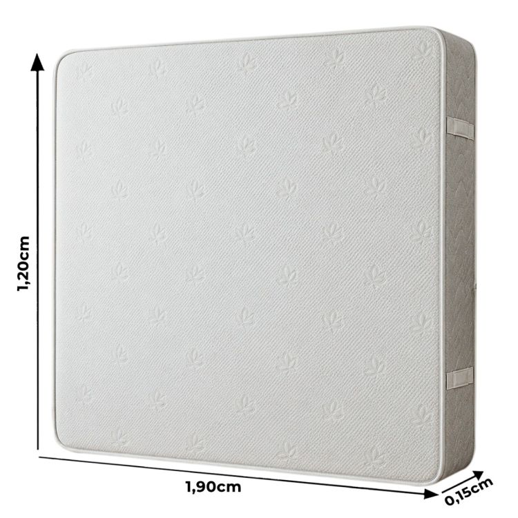 Matelas Orthopédique RIYANA – 120x190x15 cm super confortable, disponible sur Glotelho Cameroun