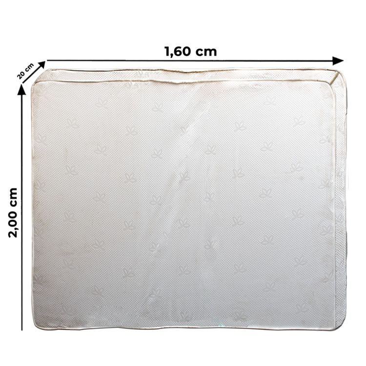 Matelas Orthopédique RIYANA – 160x200x20 cm, super confortable disponible sur Glotelho