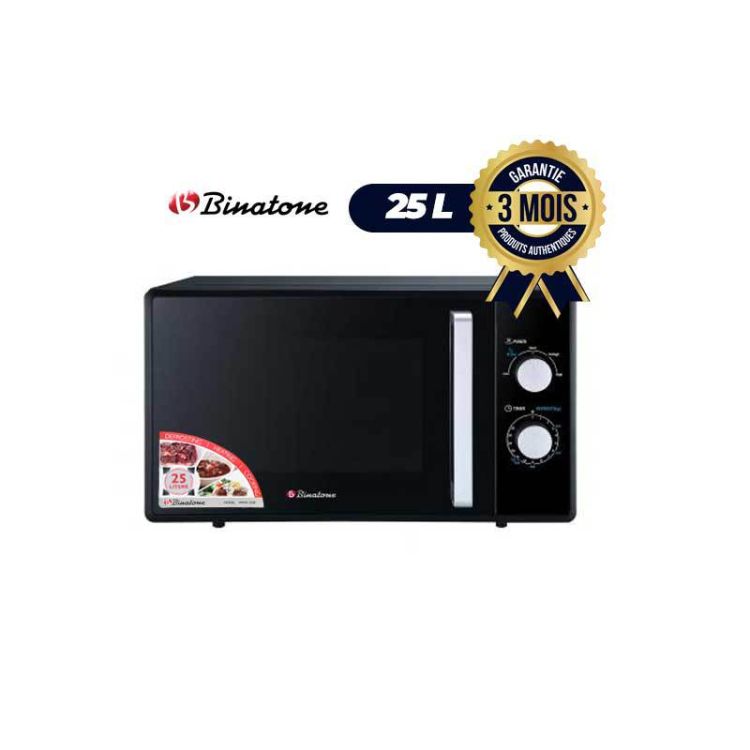  Microwave -Binatone - 25L - MWO-2520 - 900W - Black | Glotelho Cameroon
