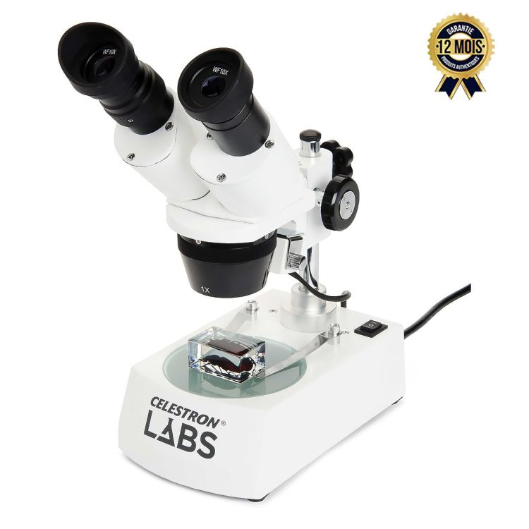 Microscope Stéréo Binoculaire 10x, 20x, 30x et 60x