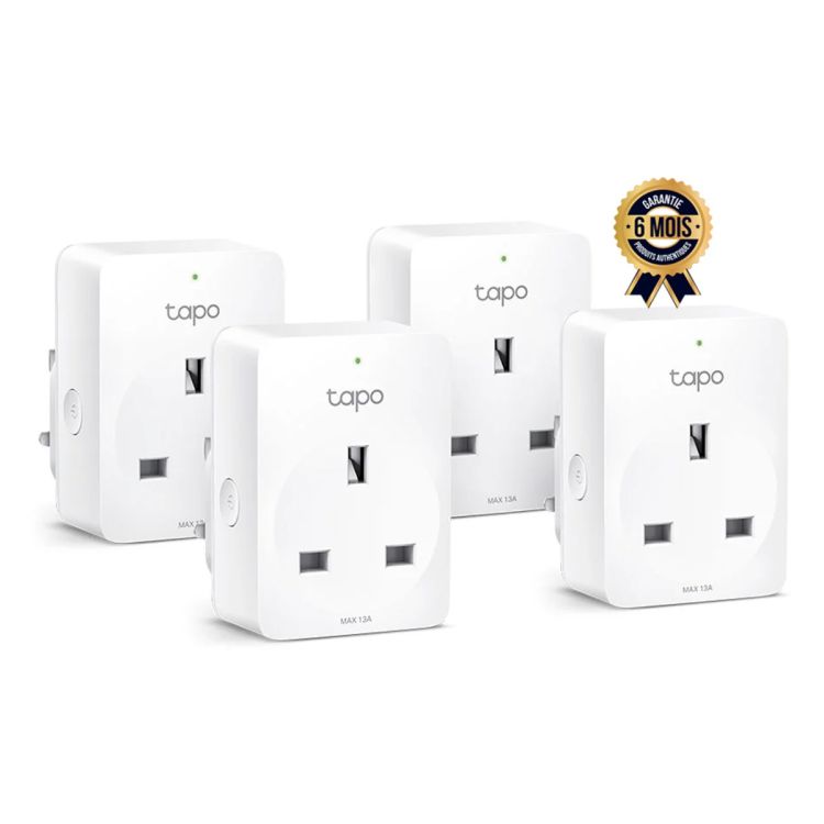 Mini Prises connectées WiFi - Prix en fcfa - Tplink Tapo P100 - Lot de 4  | Glotelho Cameroun