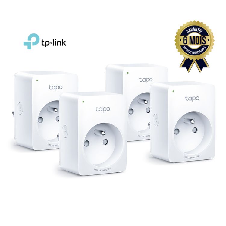 Mini WiFi Connected Sockets - Price in fcfa - Tplink Tapo P100 - Set of 4 | Glotelho Cameroon